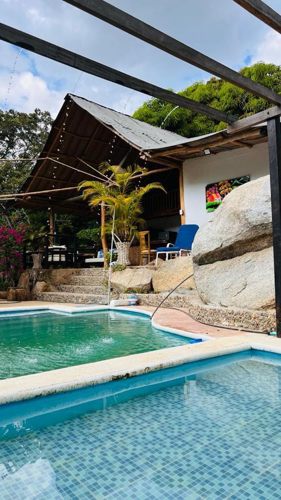Minca Cabana La Roca サンタ・マルタ エクステリア 写真
